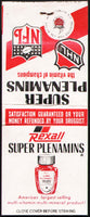 Vintage full matchbook SUPER PLENAMINS vitamins Rexall NHL NFL US Olympic logos