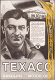 Vintage magazine ad TEXACO Gasoline Motor Oils from 1924 Richard V Culter art