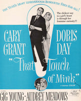 Vintage magazine ad THAT TOUCH OF MINK movie 1962 stars Doris Day and Cary Grant