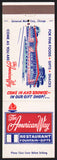 Vintage matchbook cover THE AMERICAN WAY RESTUAURANT pictured Michigan Indiana