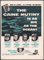 Vintage magazine ad THE CAINE MUTINY movie 1954 Humphrey Bogart Fred MacMurray