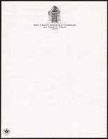 Vintage letterhead THE CROFT BREWING COMPANY Boston Massachusetts unused n-mint+