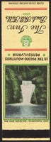 Vintage matchbook cover THE INN Buck Hill Falls Pocono Mountains Pennsylvania