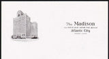 Vintage letterhead THE MADISON old hotel picture near the beach Atlantic City NJ