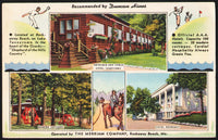 Vintage postcard THE MERRIAM COMPANY Hotel Taneycomo Rockaway Beach Missouri