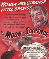 Vintage magazine ad THE MOON AND SIXPENCE movie from 1942 W Somerset Maugham