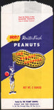 Vintage bag THE PEANUT SHOPPES Roaster Fresh clown in All The Principal Cities