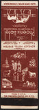 Vintage matchbook cover THE PHOENIX HOTEL horses pictured Lexington Kentucky