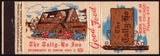 Vintage matchbook cover THE TALLY HO INN restaurant pictured West Chicago Illinois
