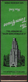 Vintage matchbook cover THE TOWN HOUSE Hotel on Murray Hill hotel pictured New York