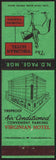 Vintage matchbook cover THE VIRGINIAN HOTEL old hotel pictured Lynchburg Virginia