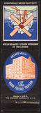 Vintage matchbook cover THE WARM FRIEND TAVERN windmill pictured Holland Michigan