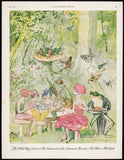Vintage magazine ad THE WILD ROSE Dansant American Beauty 1925 Oliver Herford