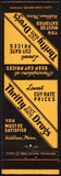 Vintage matchbook cover THRIFTY CUT RATE DRUGS Lowest Prices Willmar Minnesota