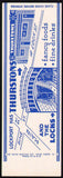 Vintage matchbook cover THURSTONS THE LOCKS Lockport New York salesman sample