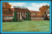 Vintage playing card TOLEDO SCALES picturing their building in Toledo Ohio