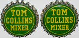 Soda pop bottle caps Lot of 25 TOM COLLINS MIXER #1 cork unused new old stock