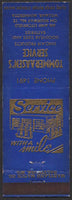 Vintage matchbook cover TOMMERAASENS SERVICE Sinclair station Willmar Minnesota