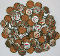 Soda pop bottle caps Lot of 100 UPTOWN cork lined unused and new old stock