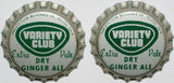 Soda pop bottle caps Lot of 25 VARIETY CLUB GINGER ALE cork lined new old stock