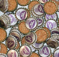 Soda pop bottle caps Lot of 12 VARIETY CLUB GRAPE SODA cork lined new old stock