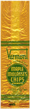 Vintage bag VERMONT MAPLE MOLASSES CHIPS Vermont Sugar Co Burlington unused