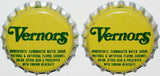 Soda pop bottle caps Lot of 12 VERNORS plastic lined unused and new old stock