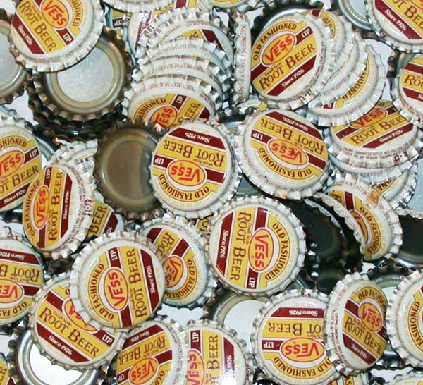 Soda pop bottle caps Lot of 12 VESS DRAFT STYLE ROOT BEER unused new old stock