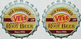 Soda pop bottle caps Lot of 25 VESS DRAFT STYLE ROOT BEER unused new old stock