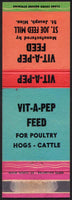 Vintage matchbook cover VIT A PEP FEED St Joe Feed Mill St Joseph Minnesota