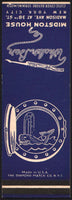 Vintage matchbook cover WHALER BAR harpoon porthole New York salesman sample
