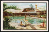 Vintage playing card WILBUR CLARKS DESERT INN daytime picture Las Vegas Nevada