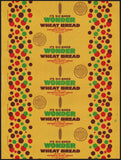 Vintage bread wrapper WONDER WHEAT dated 1950 Seattle Spokane Tacoma Portland