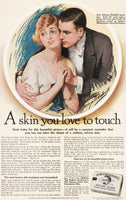 Vintage magazine ad JOHN H WOODBURYS FACIAL SOAP from 1916 Alonzo Kimball art