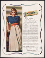 Vintage magazine ad WRIGLEYS DOUBLE MINT GUM from 1938 Joan Bennett pictured