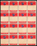 Vintage tags WYETH COMPANY hardware St Joseph Missouri sheet of 16 unused excellent++
