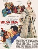 Vintage magazine ad YOUNG BESS movie from 1953 Jean Simmons and Stewart Granger