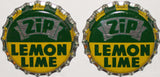 Soda pop bottle caps Lot of 100 ZIP LEMON LIME cork lined Edgar Wisconsin unused
